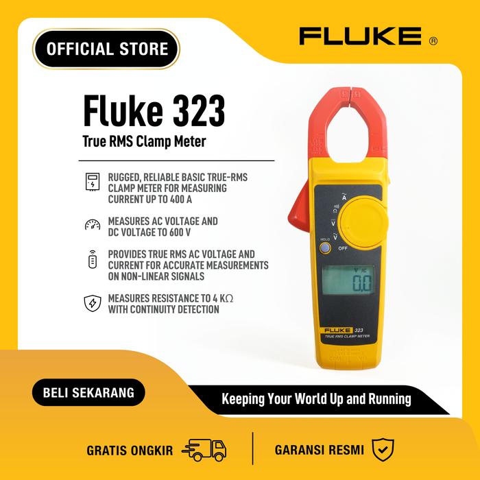 FLUKE かる 真の実効値クランプメーター AC400A FLUKE-323