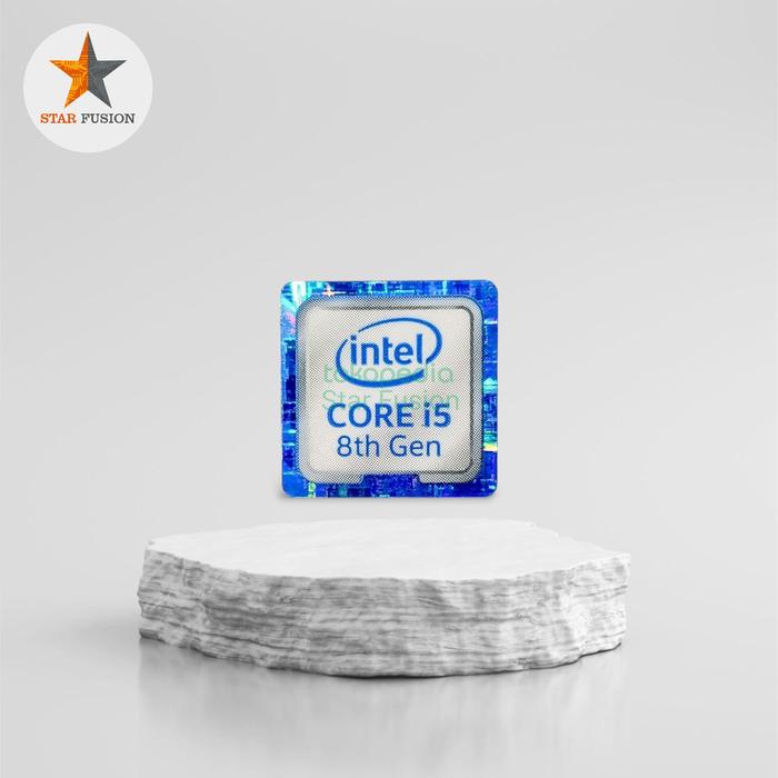 Gambar Sticker Intel Core i5 Generasi 9 Generasi 8 - 8th (Gen 8) dari Star Fusion undefined Tokopedia