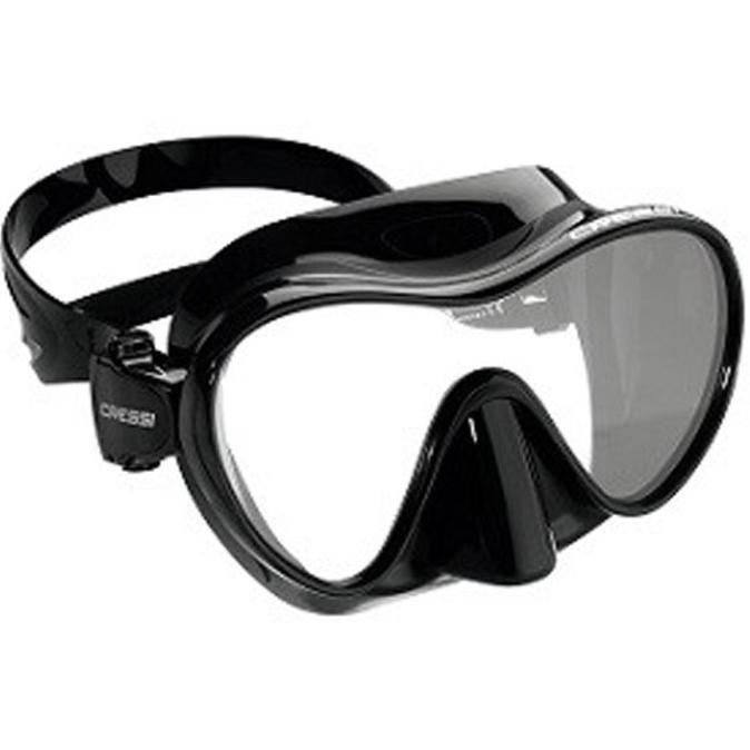 Gambar Mask Cressi F1 Frameless Masker Snorkeling Selam Diving Dive No Mares - Black dari Gift of Bles undefined Tokopedia