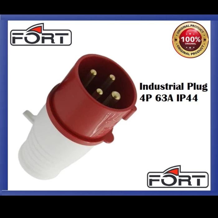 Gambar Surface Wall Socket & plug 4Pole / 4Pin, 63A Fort - PLUG & SURFACE dari sinar mutiara suksesi undefined Tokopedia