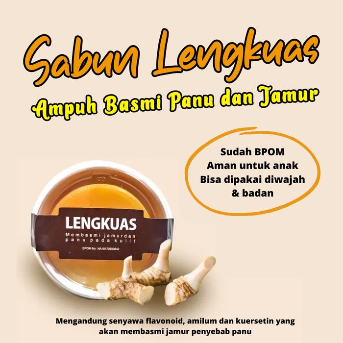 Gambar Sabun Lengkuas Obat Panu Jamur Sabun Adus Gatal Gatal Kulit Panu - Lengkuas Coklat dari VikaStore18 Kab. Klaten Tokopedia