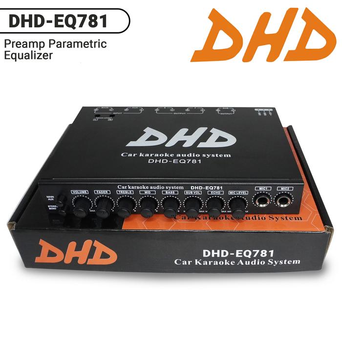 Gambar Parametric Preamp Equalizer Karaoke DHD-EQ781 - EQ-781 ONLY dari TAKA Shp undefined Tokopedia