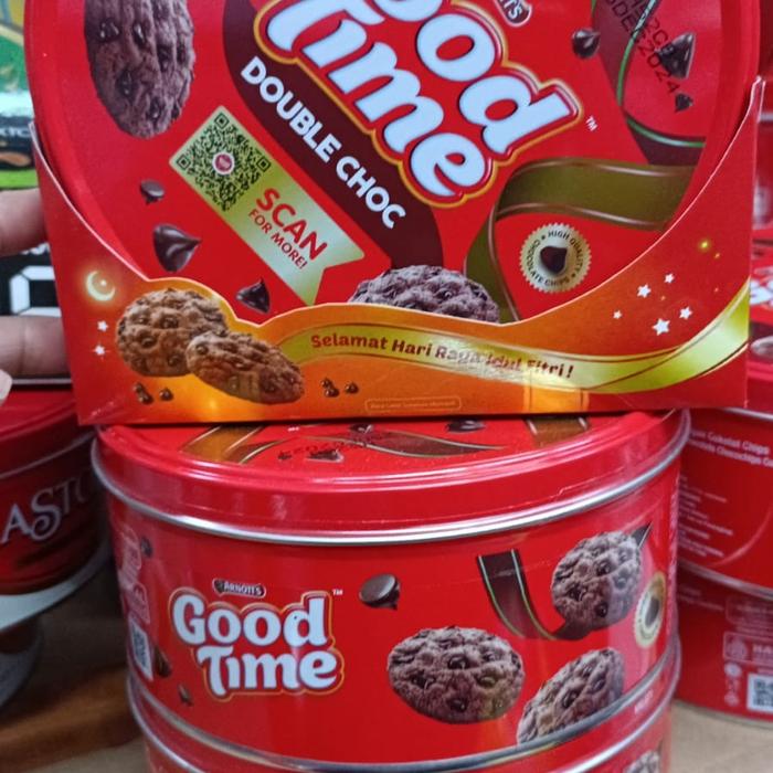 Gambar Good Time Arnotts Biskuit Good Time Kaleng Arnott's Good Time 149gr dari mart sindi undefined Tokopedia