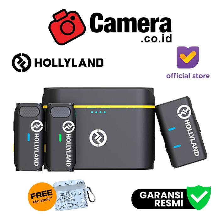Gambar Hollyland Lark M1 Duo Wireless Microphone - Hitam dari CAMERA CO ID undefined Tokopedia