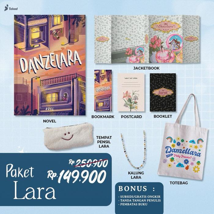 Gambar Buku Novel Danzelara - Adelia Indi - Tekad - Bumifiksi - Lara dari Bumi Fiksi Makassar undefined Tokopedia