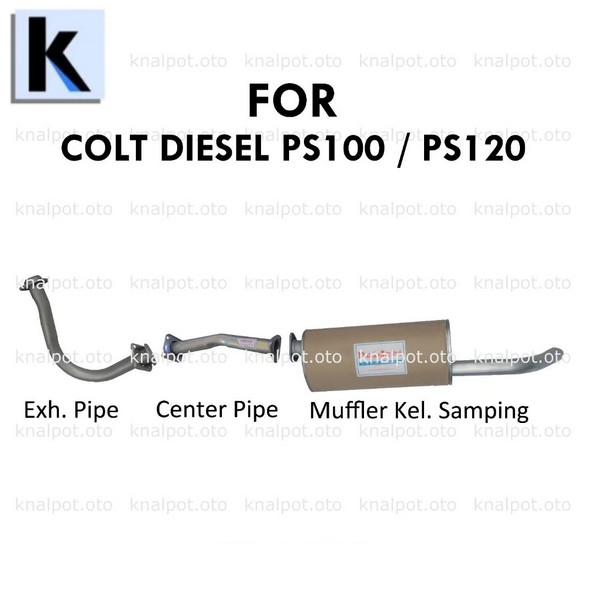 Gambar Satu set knalpot untuk Colt Diesel PS100 / PS120 dari ramosta_NEW undefined Tokopedia