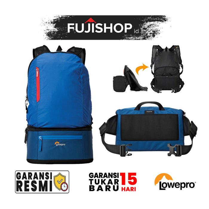 Gambar LOWEPRO PASSPORT DUO - Biru dari FUJISHOPid undefined Tokopedia