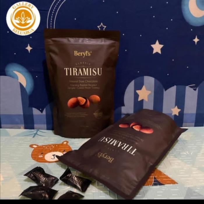 Gambar Coklat Beryls Tiramisu Almond 300gr - Dark Chocolate dari Gallery Keluarga undefined Tokopedia