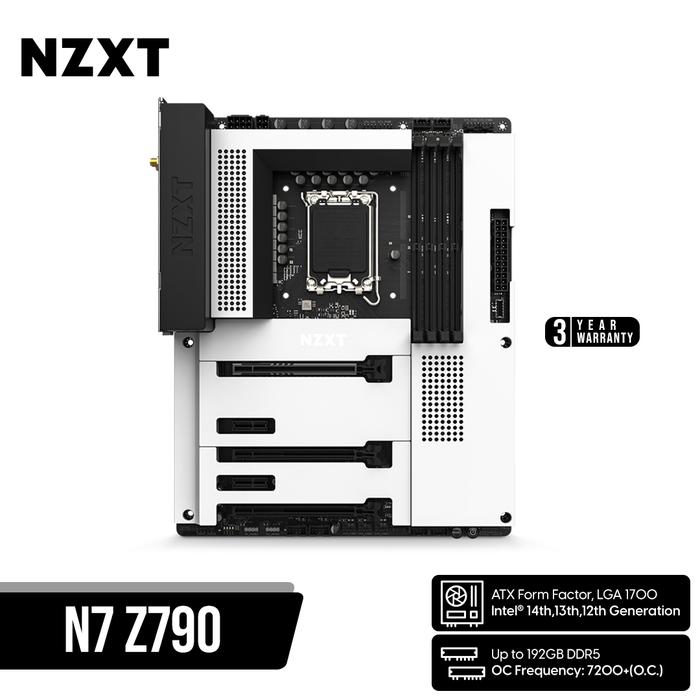Gambar NZXT N7 Z790 Intel Z790 ATX Motherboard - Putih dari NZXT Official Store undefined Tokopedia