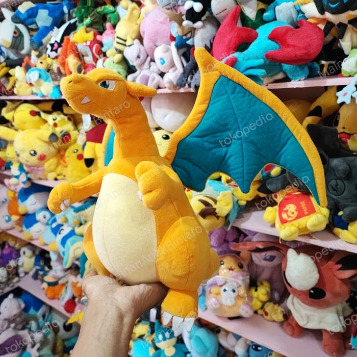 Gambar Boneka Pokemon Charizard Artikulasi Original Pokemon Center 2019 dari MainanAnakBintaro undefined Tokopedia
