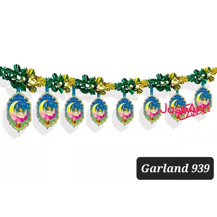 Gambar Dekorasi Slinger Garland Hiasan Tarik Ramadhan Idul Fitri - garland 939 dari Jaspart undefined Tokopedia