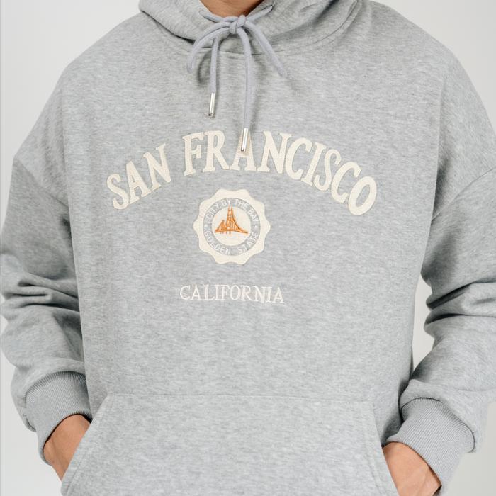 Gambar Aegi Hoodie San Francisco Unisex - Grey dari Aegi Studio undefined Tokopedia