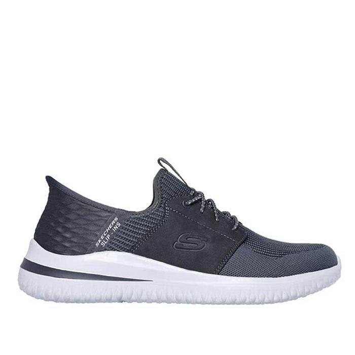 Gambar Skechers Slip-Ins Delson 3.0 Men's Shoes - Grey original - 40 dari Ninenine Original undefined Tokopedia