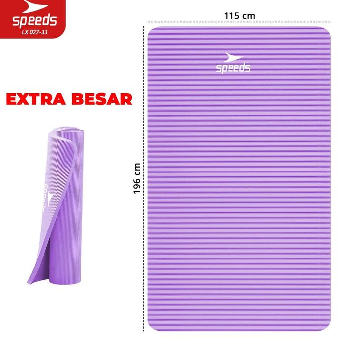 Gambar `` Matras Yoga 119x115x10mm Anti Slip Yoga matTebal Premium Alas Yoga - 115x196x1cmUNGU dari Duta Fishing undefined Tokopedia