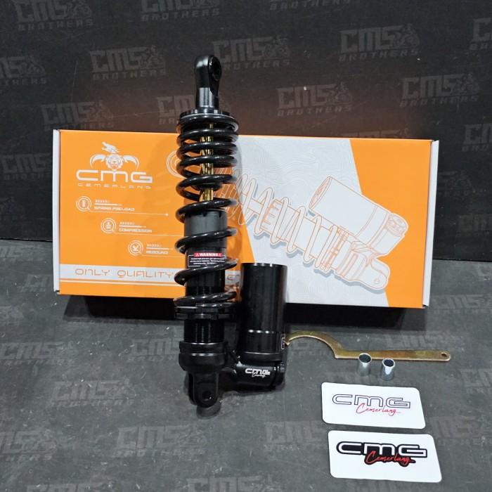 Gambar Shockbreaker Sok Tabung Bawah CMG Apex 325mm Honda Vario 125 Vario 150 - Hitam(Gold) dari Cemerlang6Brothers undefined Tokopedia