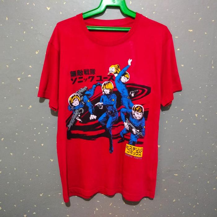 Gambar Tshirt Kaos Band Music Sonic Youth By Uniqlo dari Insomnio undefined Tokopedia