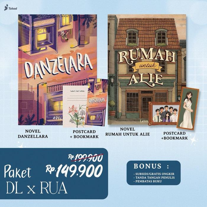 Gambar Buku Novel Danzelara - Adelia Indi - Tekad - Bumifiksi - DL x RUA dari Bumi Fiksi Makassar undefined Tokopedia