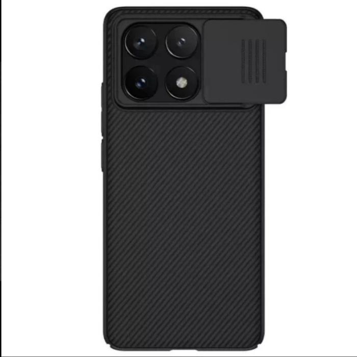 Gambar Case Xiaomi Poco X6 Pro 5G Nillkin CamShield Camera Slide Cover Case - Black dari New Shop Acc undefined Tokopedia