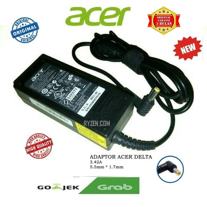 Gambar Adaptor Charger Carger Casan Original Laptop Acer Aspire 19V-3.42A - Ori Pabrik dari RaizenPartLaptopDePok undefined Tokopedia
