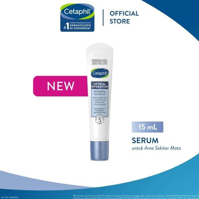 Gambar Cetaphil Optimal Hydration Refreshing Eye Serum 15Ml - GIMMICK dari Lolibi undefined Tokopedia
