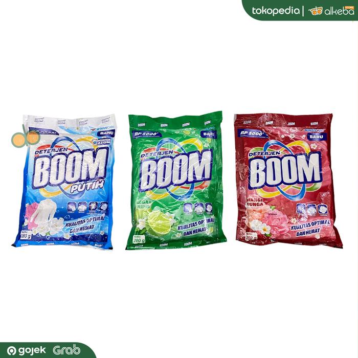 Gambar Detergent BOOM 350 Gr Jeruk Nipis / Deterjen / Sabun cuci baju - bunga dari Alkeba Bandung undefined Tokopedia
