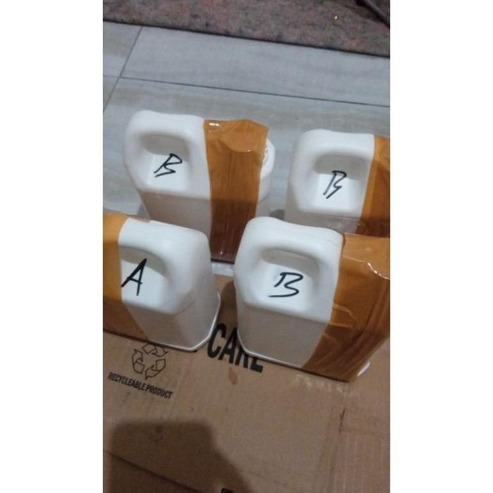 Gambar Cairan peluntur khusus baut titanium/peluntur warna baut titanium dan stainlees - Paket A&B, 1000ml/1liter dari Gift of Bles undefined Tokopedia