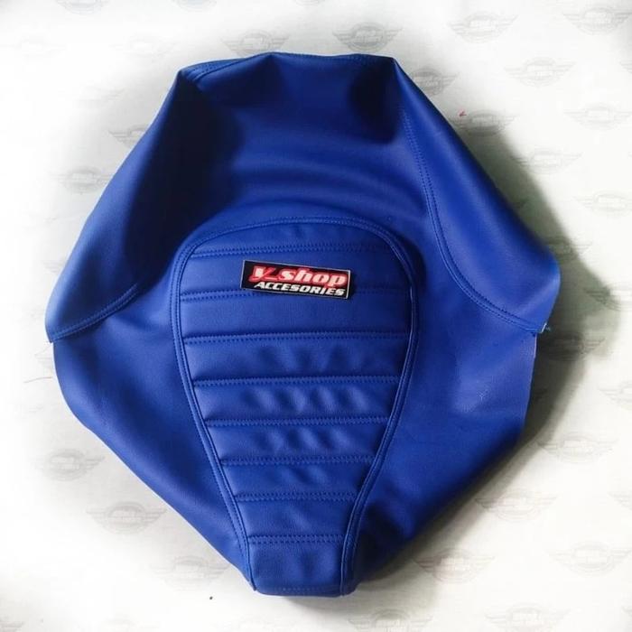 Gambar Cover Kulit Jok Motor Custom Stylo 160 Modif Caferacer - FULL BIRU, TIPE MOTOR LAIN dari rayashop07 undefined Tokopedia