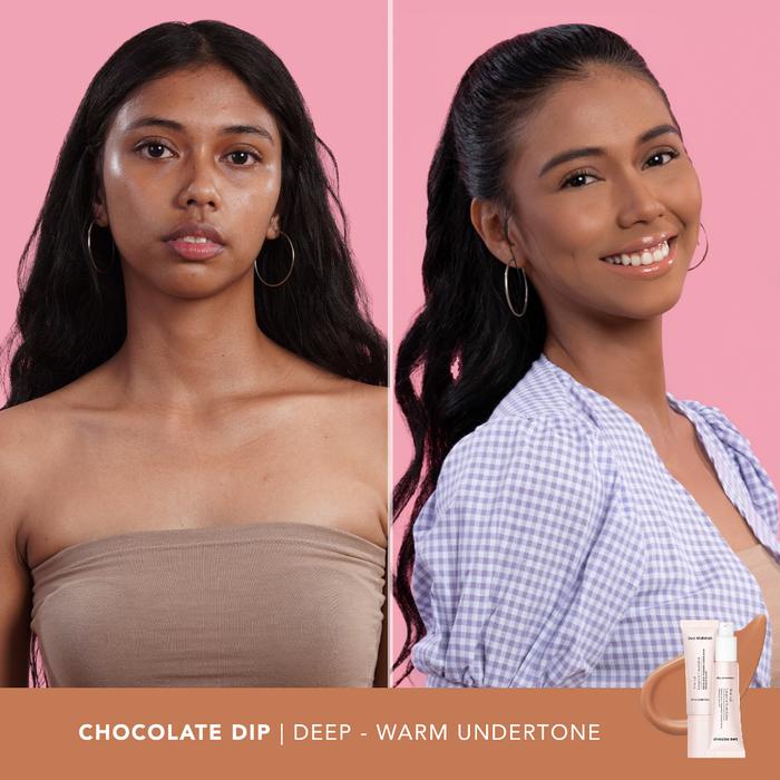 Gambar SEA MAKEUP Acne 24h Longwear Foundation Full Coverage with Salicylic - Chocolate Dip dari Storekdi undefined Tokopedia