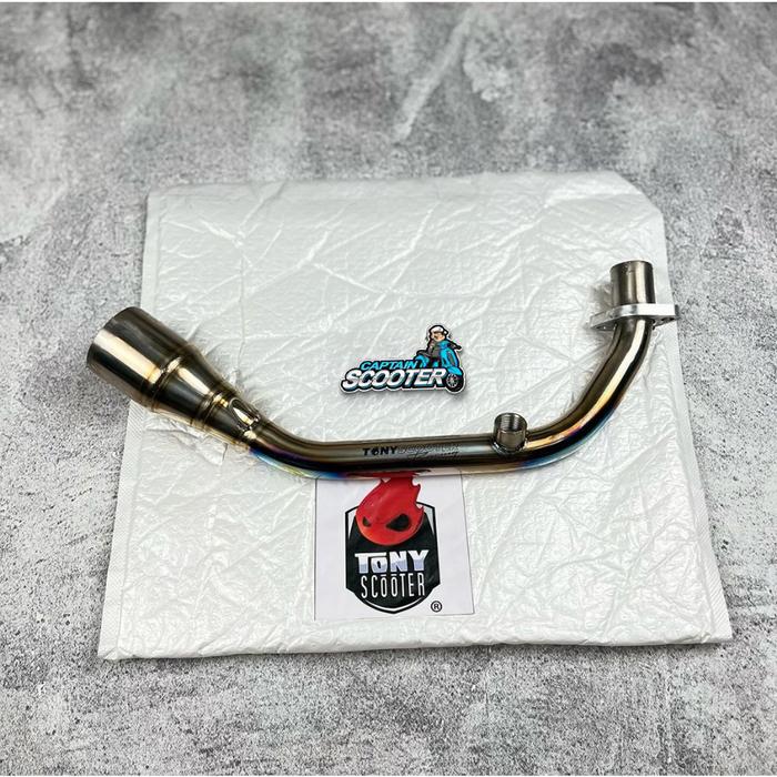 Gambar TONY SCOOTER Leheran Knalpot Titanium For Akrapovic / Remus Vespa Sprint Primavera - Akrapovic dari Captain Scooter_NEW undefined Tokopedia