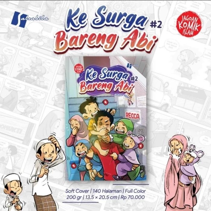 Gambar Buku Komik Ke surga Bareng abi Penerbit Salsabila - jilid 2 dari kameelabookstore.id undefined Tokopedia