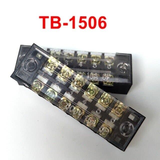 Gambar Terminal Block 3006 30A 6 Pole Isolator Kabel Listrik Blok 6P 30 Amper - 6 Pole 15A dari Pi Toserba undefined Tokopedia