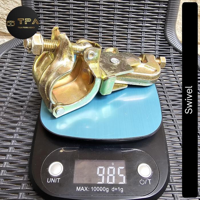 Gambar BEAM CLAMP FIX/SWIVEL 48 MATI/HIDUP 1.5" KLEM H BEAM WF SCAFFOLDING - Swivel dari TPA STORE ID undefined Tokopedia