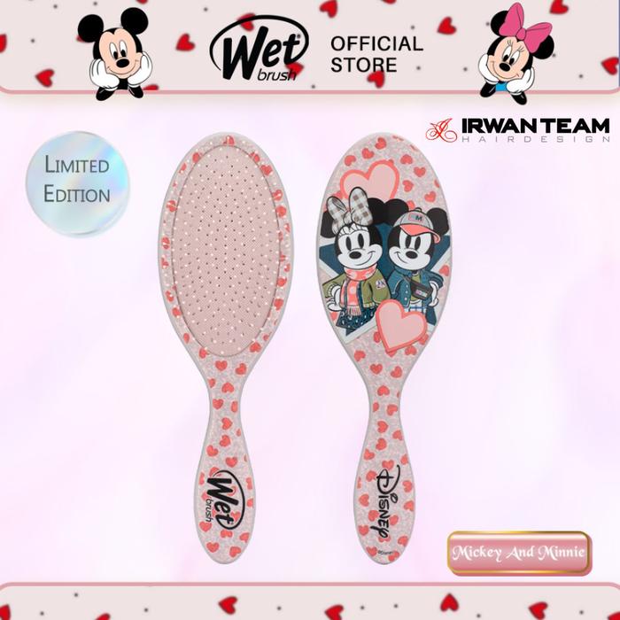 Gambar The Wet Brush Disney Love - Sisir Anti Kusut - Mickey & Minnie dari Irwan Team undefined Tokopedia