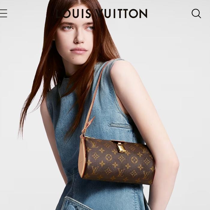 Brown Louis Vuitton GeldbÃ¶rse Leder Sling Bag Louis Vuitton