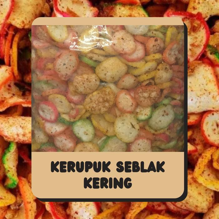 Gambar Camilan Snack Lebaran Murah Kue Kering Cemilan Enak Jajanan Kekinian - Kerupuk Seblak dari AZRIELMART.ID undefined Tokopedia