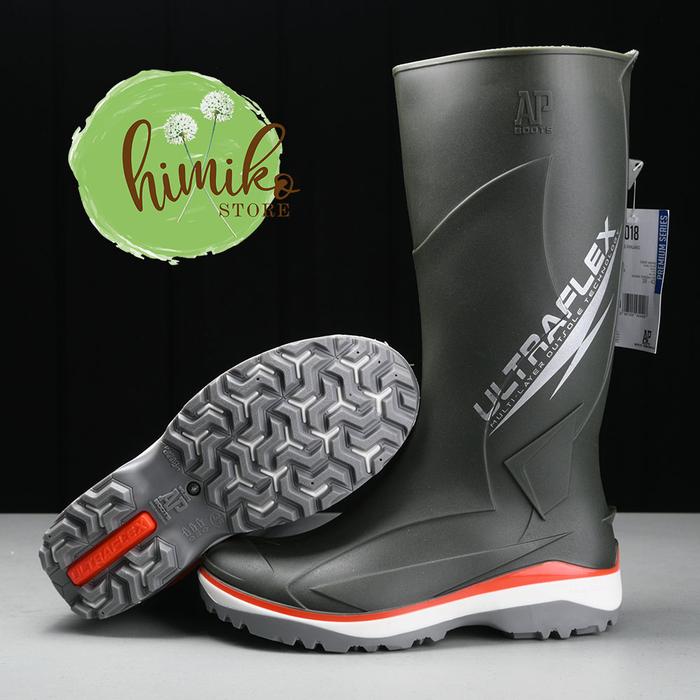 Gambar Ap Boots AP 2018 Ultraflex Sepatu Boot Proyek Pertanian Tambang Tinggi - Hijau, 39 dari Himiko Store undefined Tokopedia