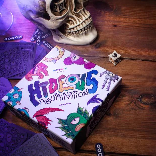 Gambar Hideous Abomination Board Game 2nd Ed Kickstarter Base Exp & Str Goals dari Bhaskara Goods undefined Tokopedia