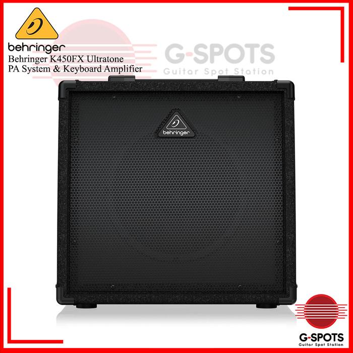 Behringer K450FX 45W Keyboard Amp - 10-inch Speaker, 3 Channels, Built-in Effects, FBQ Feedback Detection