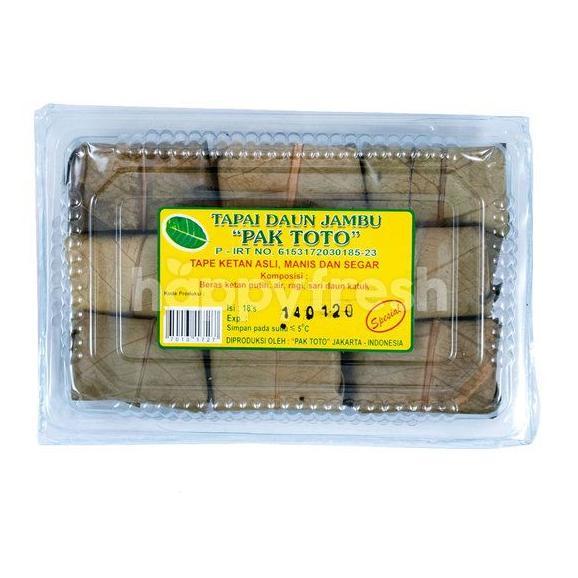Gambar FRESH!! Tape Ketan Pak Toto bungkus daun jambu /pack dari PUKISBANYUMAS37 undefined Tokopedia