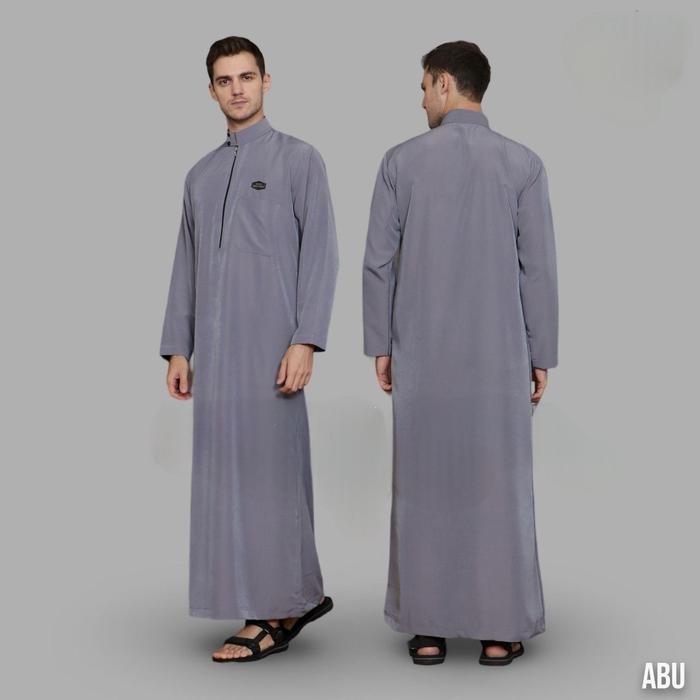 Gambar al razaak - Jubah pria - Gamis laki laki dewasa - Baju gamis cowok - Abu-abu, L dari ALRAS_NEW undefined Tokopedia