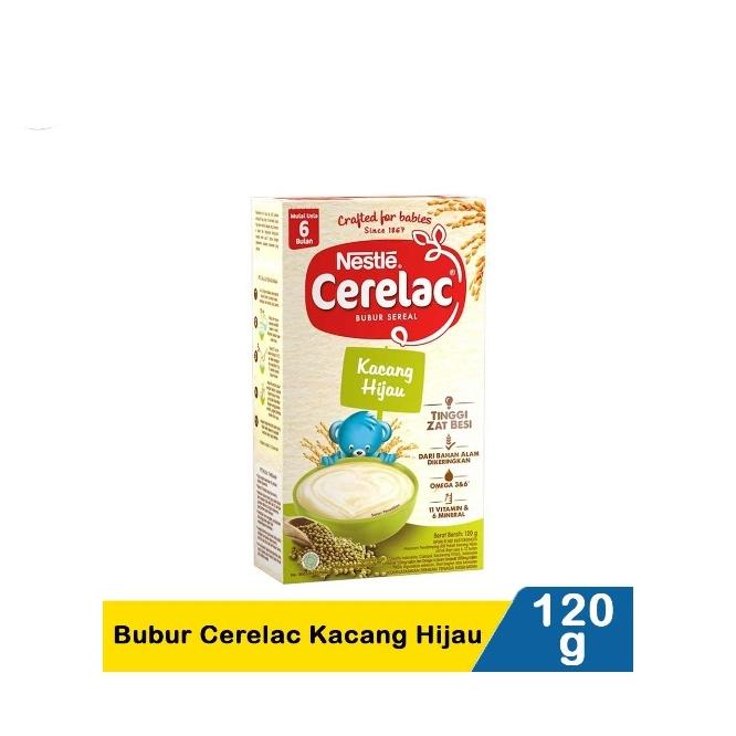 Gambar Nestle Bubur Cerelac Kacang Hijau 120G dari Ride Tell 15 undefined Tokopedia