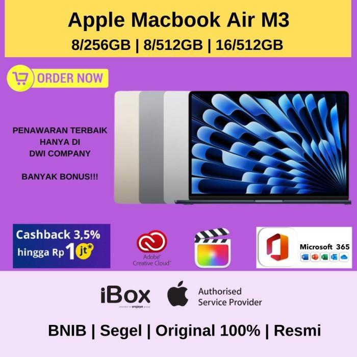 Apple MacBook Air M3 15インチ 24GB 考えつき 1TB