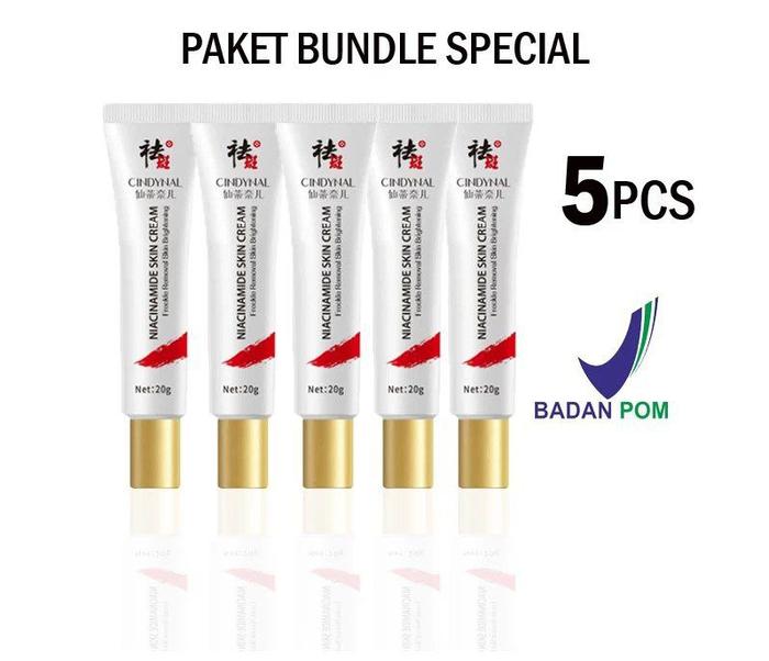 Gambar Paket bundling isi 5 pcs Cindynal Flek Niacinamide Skin Cream dari SR BARINDO undefined Tokopedia