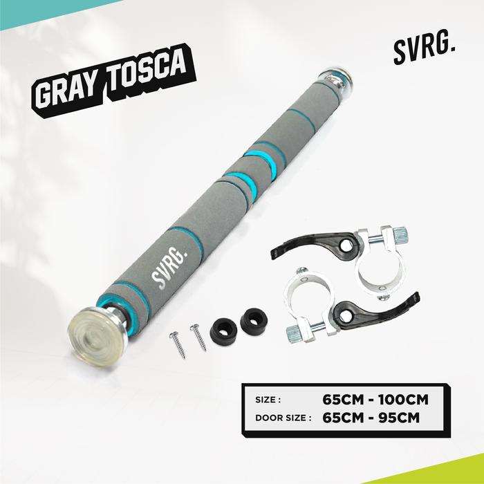 Gambar SVRG Pull Up Bar - Tiang Pull Up - Available in 2 Sizes - PullUp 65-100cm, Pull Up Bar dari SVRG Store undefined Tokopedia