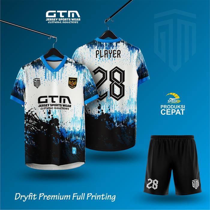 Gambar JERSEY BOLA FUTSAL & VOLI FULL PRINT MOTIF ABSTRAK TERBARU - DESIGN 17 - SETELAN, XL dari GTM SPORTS WEAR OFFICIAL undefined Tokopedia