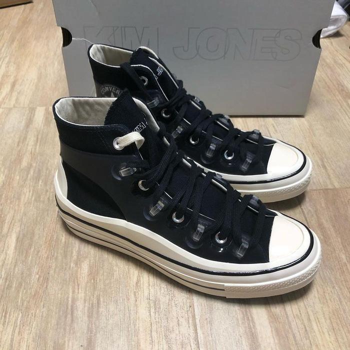 CONVERSE x KIM JONES CHUCK 70s UTILITY WAVE HI BLACK 42 di Flashype  Tokopedia