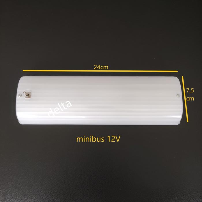 Gambar Lampu Plafon/Lampu Kabin led Bus 24V dan Minibus 12V - 12V dari Delta Autocar undefined Tokopedia