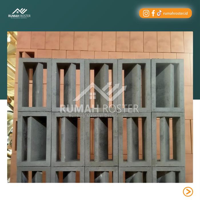 Modern Rioster Jual Roster Beton Jalusi/Roster Modern/Lubang udara - Ukuran 15x30 cm ...