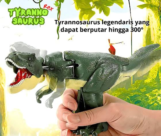 Gambar Mainan Anak Dino Dinosaurus Tirek T-Rex Tekan Mulut Badan Bergerak dari Resep Bunda Store undefined Tokopedia