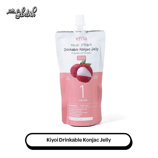 Gambar KIYOI Lychee Konjac Jelly - Pouch Ready to Drink Sugar Free Vegan dari Rak Sebelah undefined Tokopedia